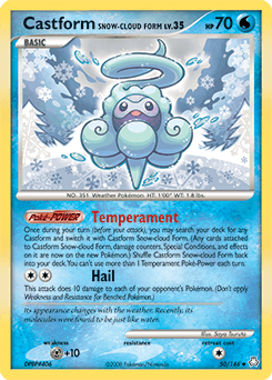 Castform Snow-Cloud Form Legends Awakened #50