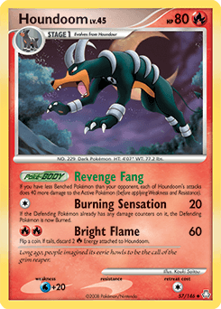 Houndoom Legends Awakened #57