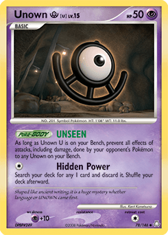 Unown [U] Legends Awakened #78