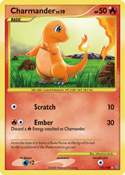 Charmander Stormfront #101