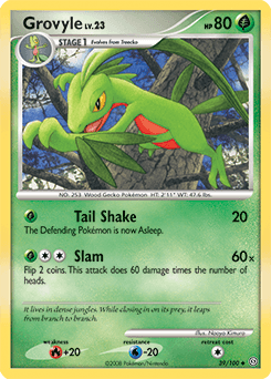 Grovyle Stormfront #39
