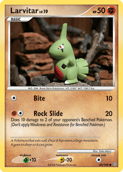 Larvitar Stormfront #63