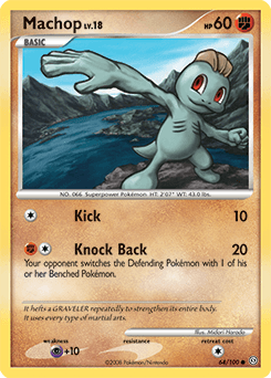 Machop Stormfront #64