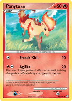Ponyta Stormfront #71