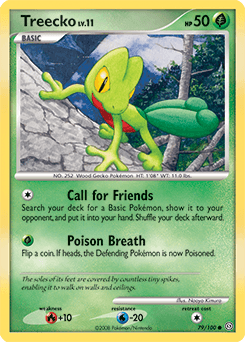 Treecko Stormfront #79
