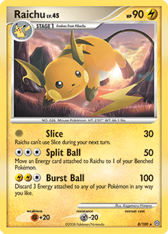 Raichu Stormfront #8
