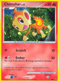 Chimchar DP Black Star Promos #DP02