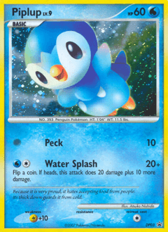 Piplup DP Black Star Promos #DP03
