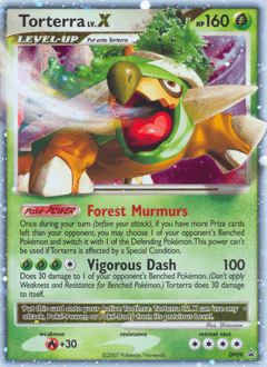 Torterra LV.X DP Black Star Promos #DP09