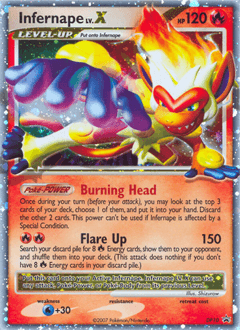 Infernape LV.X DP Black Star Promos #DP10