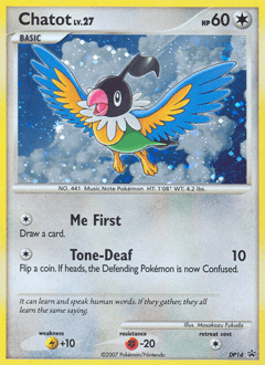 Chatot DP Black Star Promos #DP14