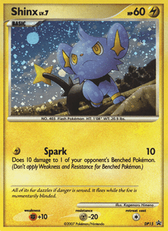 Shinx DP Black Star Promos #DP15
