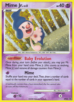 Mime Jr. DP Black Star Promos #DP22