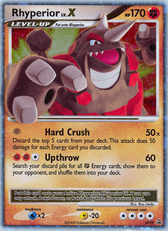 Rhyperior LV.X DP Black Star Promos #DP29