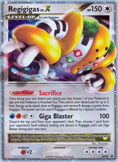 Regigigas LV.X DP Black Star Promos #DP30