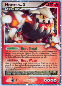 Heatran LV.X DP Black Star Promos #DP31