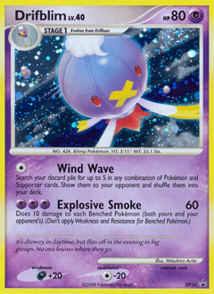 Drifblim DP Black Star Promos #DP34