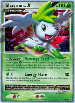 Shaymin LV.X DP Black Star Promos #DP39