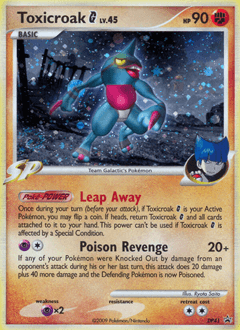 Toxicroak G DP Black Star Promos #DP41