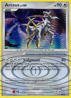 Arceus DP Black Star Promos #DP50