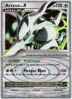 Arceus LV.X DP Black Star Promos #DP56