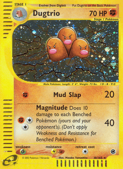 Dugtrio Expedition Base Set #10