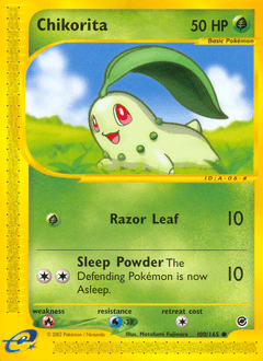 Chikorita Expedition Base Set #100