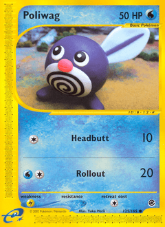 Poliwag Expedition Base Set #125