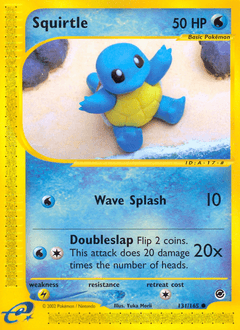 Squirtle Expedition Base Set #131