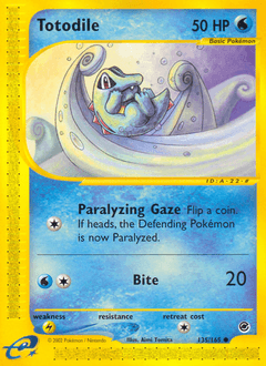 Totodile Expedition Base Set #135