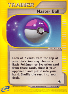 Master Ball Expedition Base Set #143