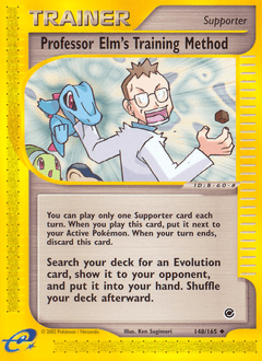 Professor Elm's Training Method Expedition Base Set #148