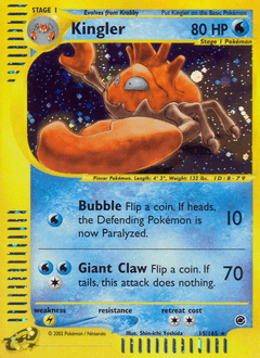 Kingler Expedition Base Set #15