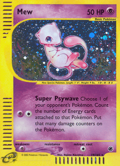 Mew Expedition Base Set #19