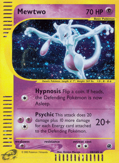 Mewtwo Expedition Base Set #20
