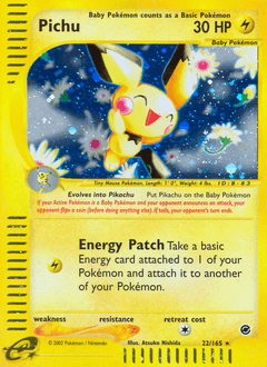 Pichu Expedition Base Set #22