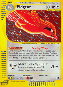 Pidgeot Expedition Base Set #23