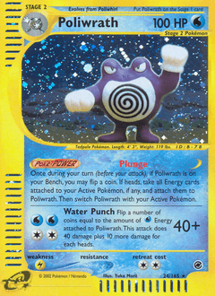 Poliwrath Expedition Base Set #24
