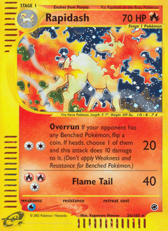 Rapidash Expedition Base Set #26