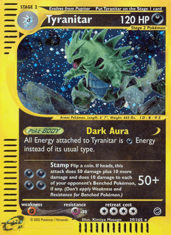 Tyranitar Expedition Base Set #29