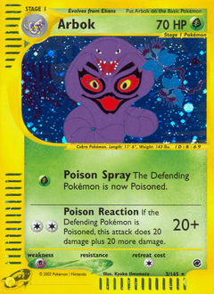 Arbok Expedition Base Set #3