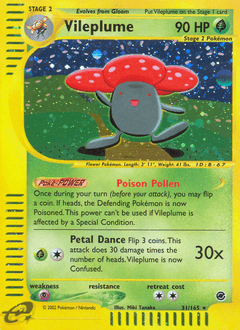 Vileplume Expedition Base Set #31