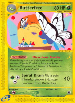 Butterfree Expedition Base Set #38