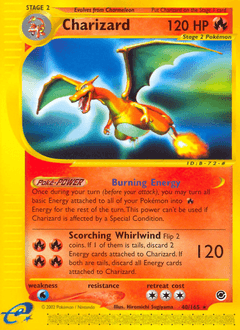 Charizard Expedition Base Set #40