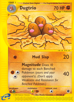 Dugtrio Expedition Base Set #44