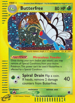 Butterfree Expedition Base Set #5