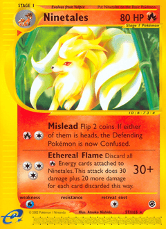 Ninetales Expedition Base Set #57