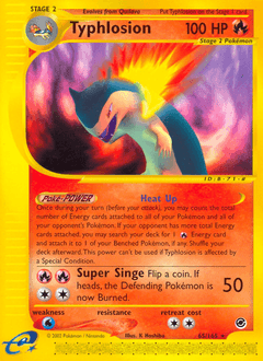 Typhlosion Expedition Base Set #65