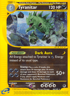 Tyranitar Expedition Base Set #66
