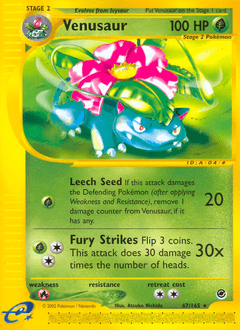 Venusaur Expedition Base Set #67